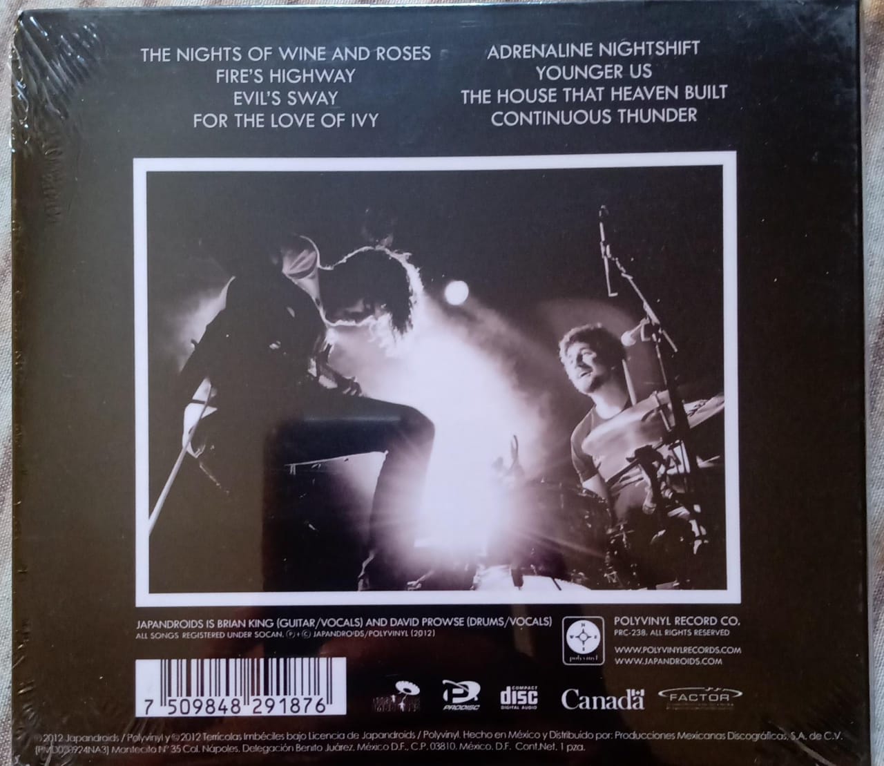 JAPANDROIDS – Celebration Rock. Cd nuevo.