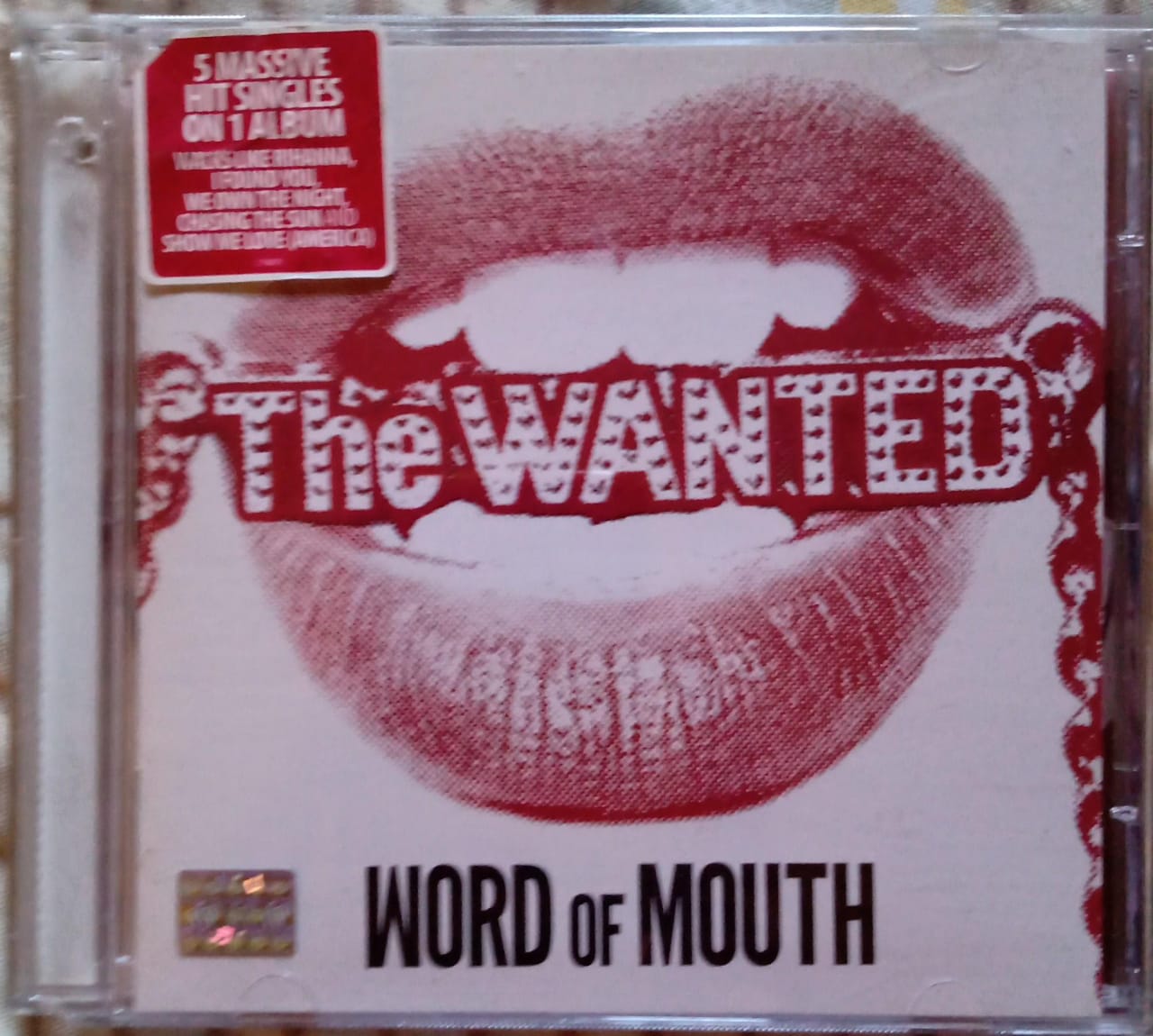 THE WANTED – Word of Mouth. Cd en buen estado.