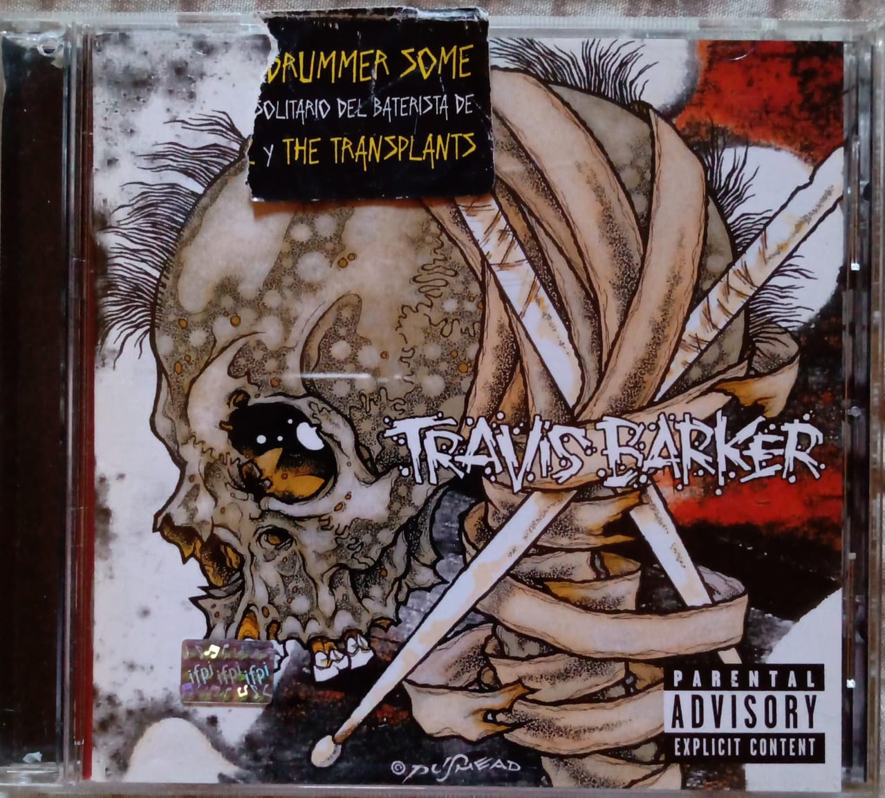 Travis Barker – Give the Drummer Some. Cd excelente estado.