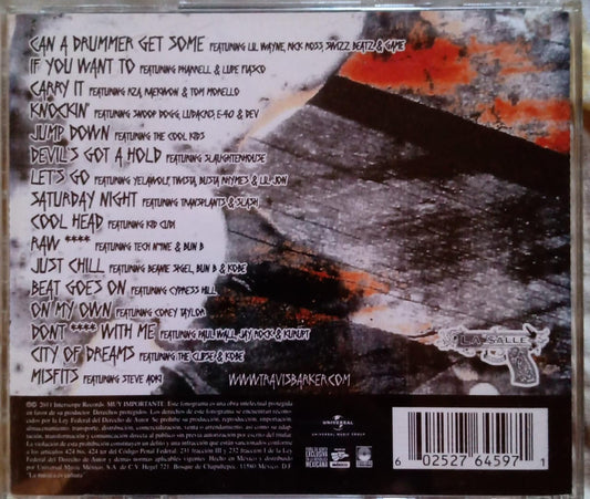 Travis Barker – Give the Drummer Some. Cd excelente estado.
