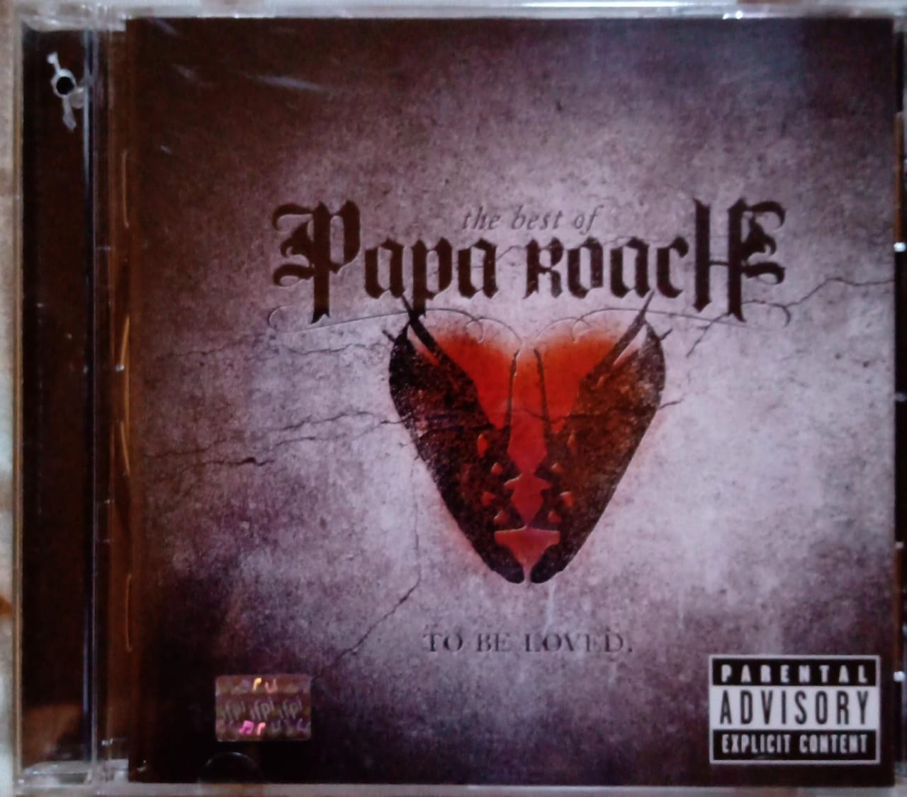 Papa Roach – The Best Of Papa Roach: To Be Loved. Cd excelente estado.