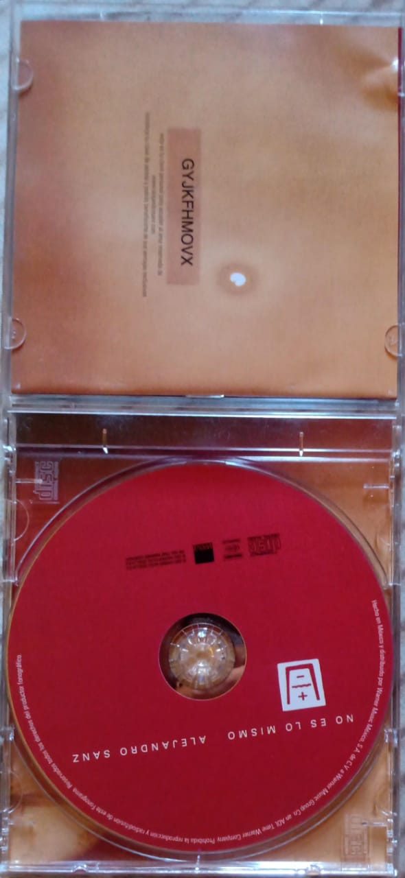 Alejandro Sanz – No Es Lo Mismo. Cd.