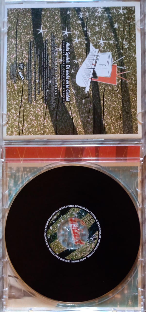 Aleks Syntek – De Noche En La Ciudad. Cd excelente estado.