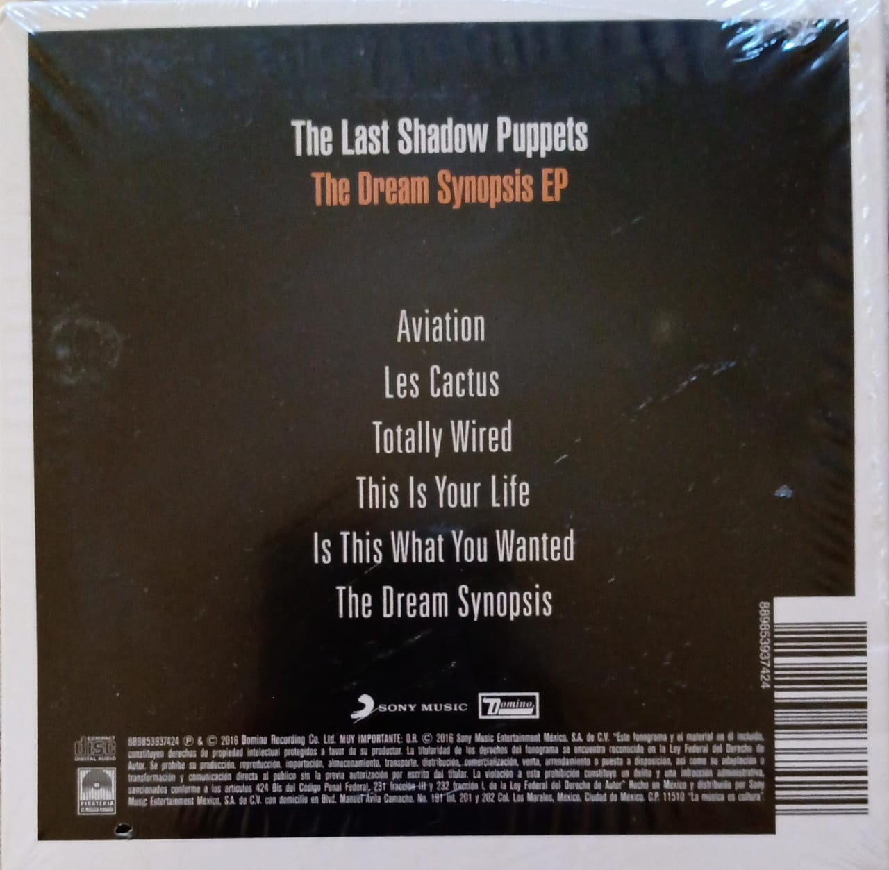 THE LAST SHADOW PUPPETS – The Dream Synopsis. Cd nuevo.
