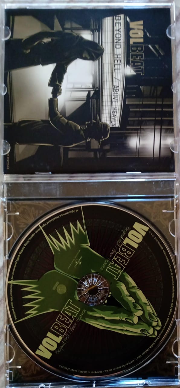 VOLBEAT – Beyond Hell / Above Heaven. Cd excelente estado.