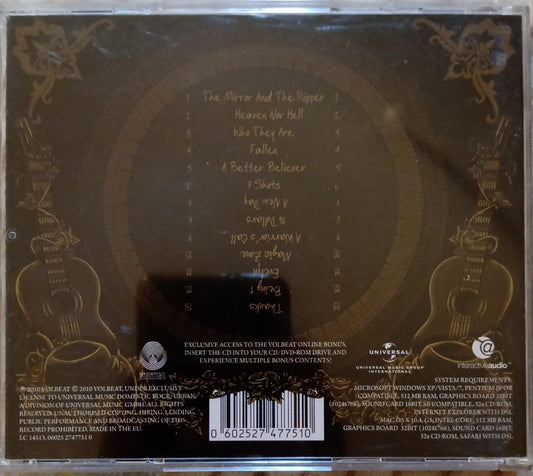 VOLBEAT – Beyond Hell / Above Heaven. Cd excelente estado.