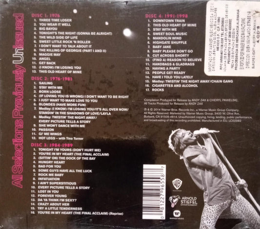ROD STEWART – Live 1976–1998: Tonight's the Night. 4 cd nuevo.