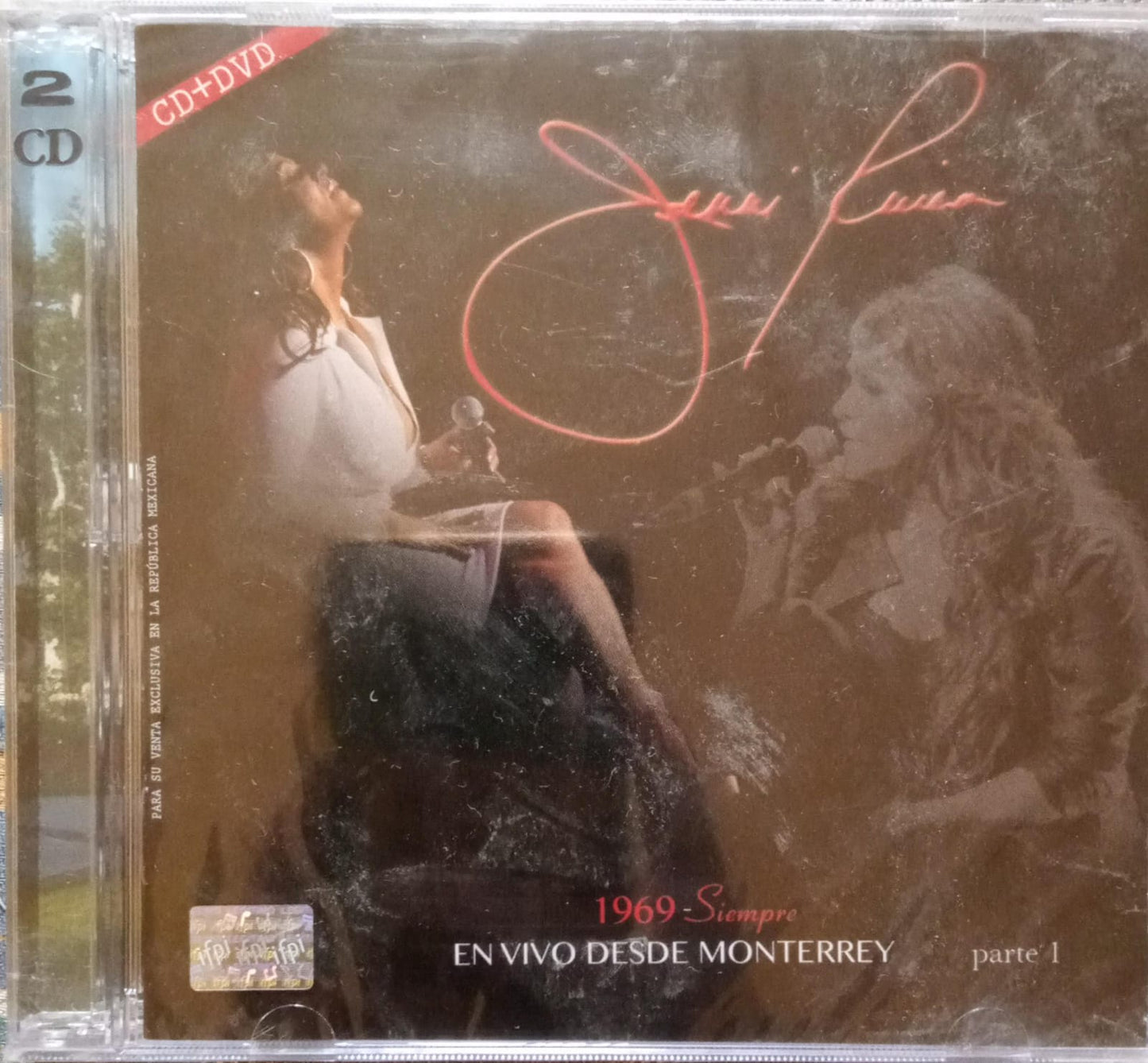 Jenni Rivera – 1969 - Siempre En Vivo Desde Monterrey (Parte 1). Cd doble nuevo.