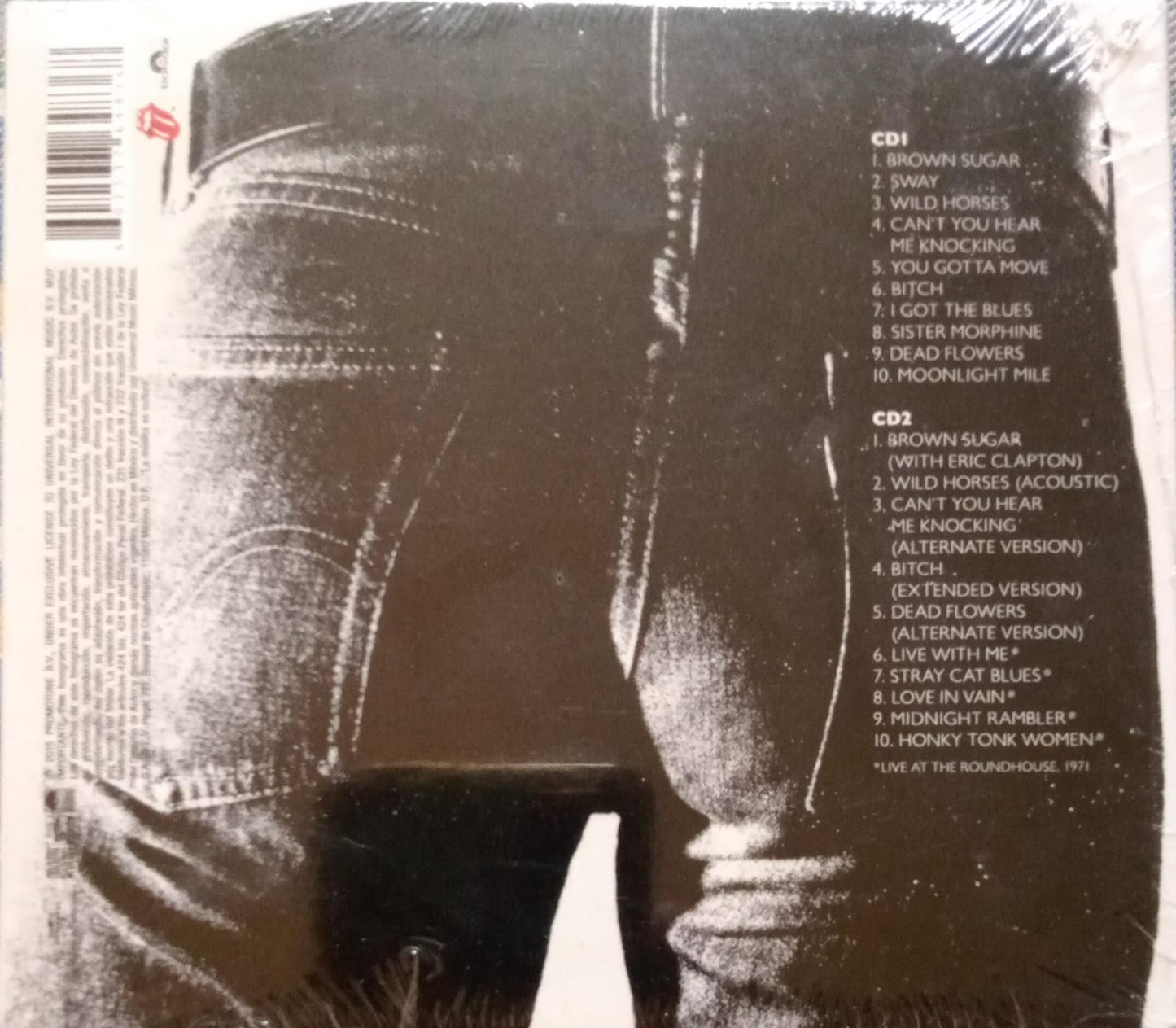 THE ROLLING STONES – Sticky Fingers. Cd doble nuevo.