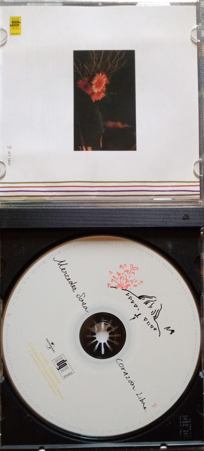 Mercedes Sosa – Corazón Libre. Cd buen estado.