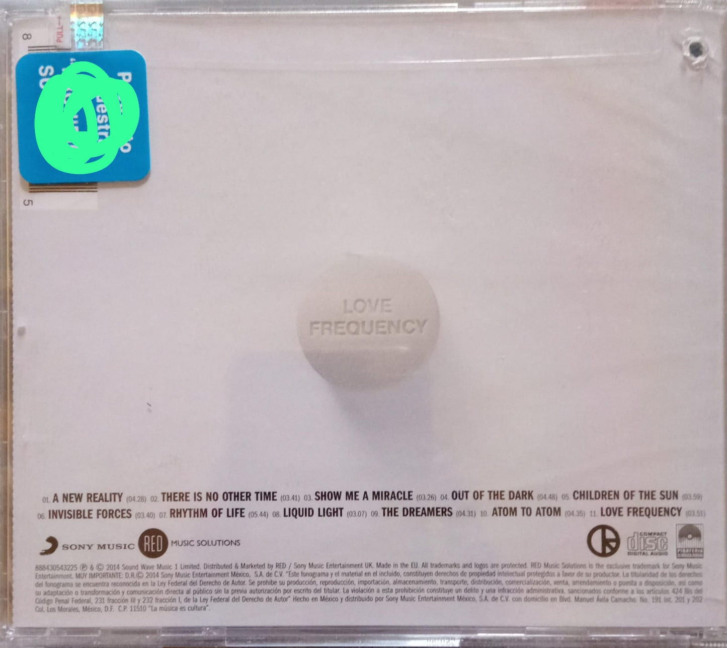 KLAXONS – Love Frequency. Cd nuevo.