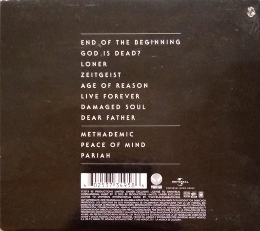 BLACK SABBATH – 13. CD doble buen estado.