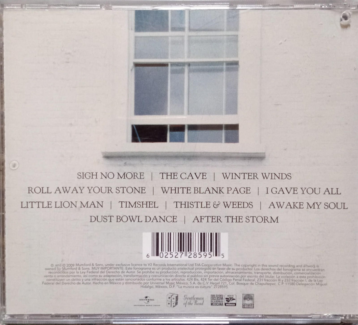 MUMFORD &amp; SONS – Sigh No More. Cd excelente estado.
