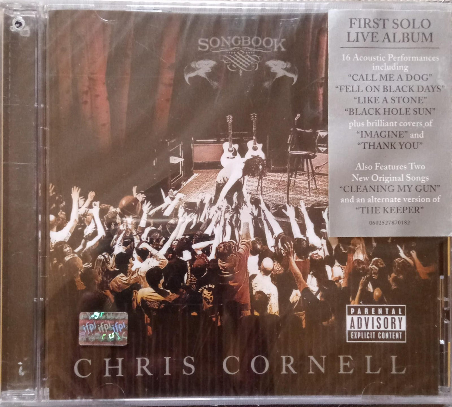 Chris Cornell – Songbook. Cd nuevo.