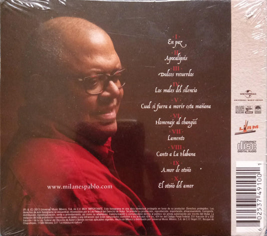 Pablo Milanés – Renacimiento. Cd nuevo. Digipack.