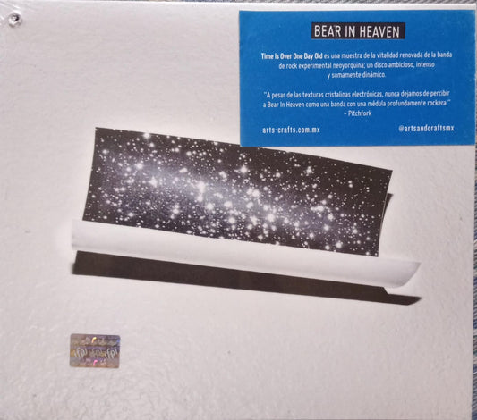 BEAR IN HEAVEN – Time Is Over One Day Old. Cd nuevo.