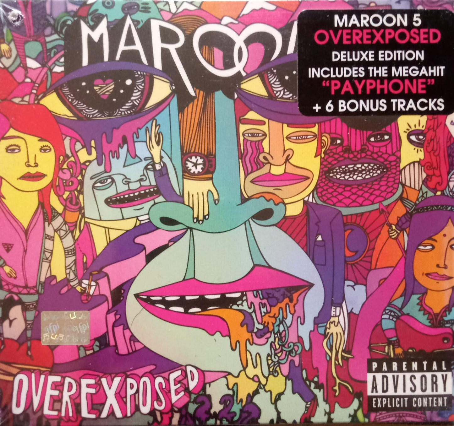 MAROON 5 – Overexposed. Cd nuevo.
