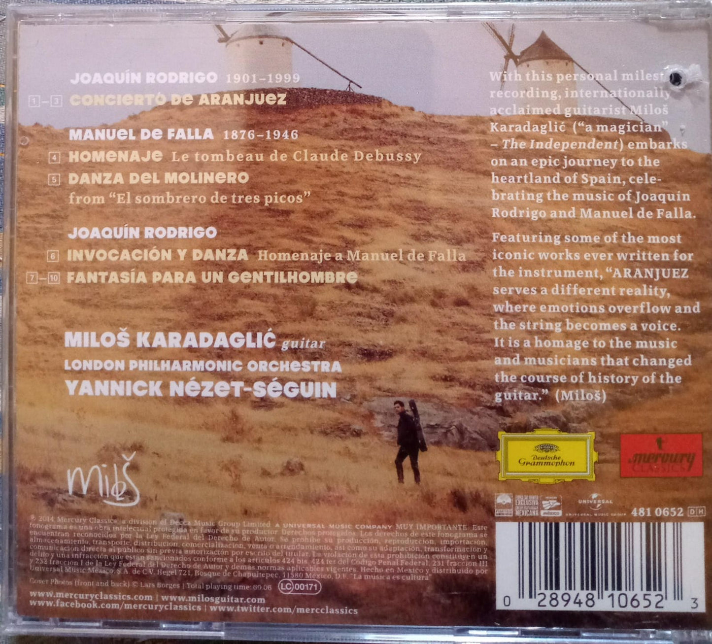 Miloš, London Philharmonic Orchestra, Yannick Nézet-Séguin – Aranjuez.
