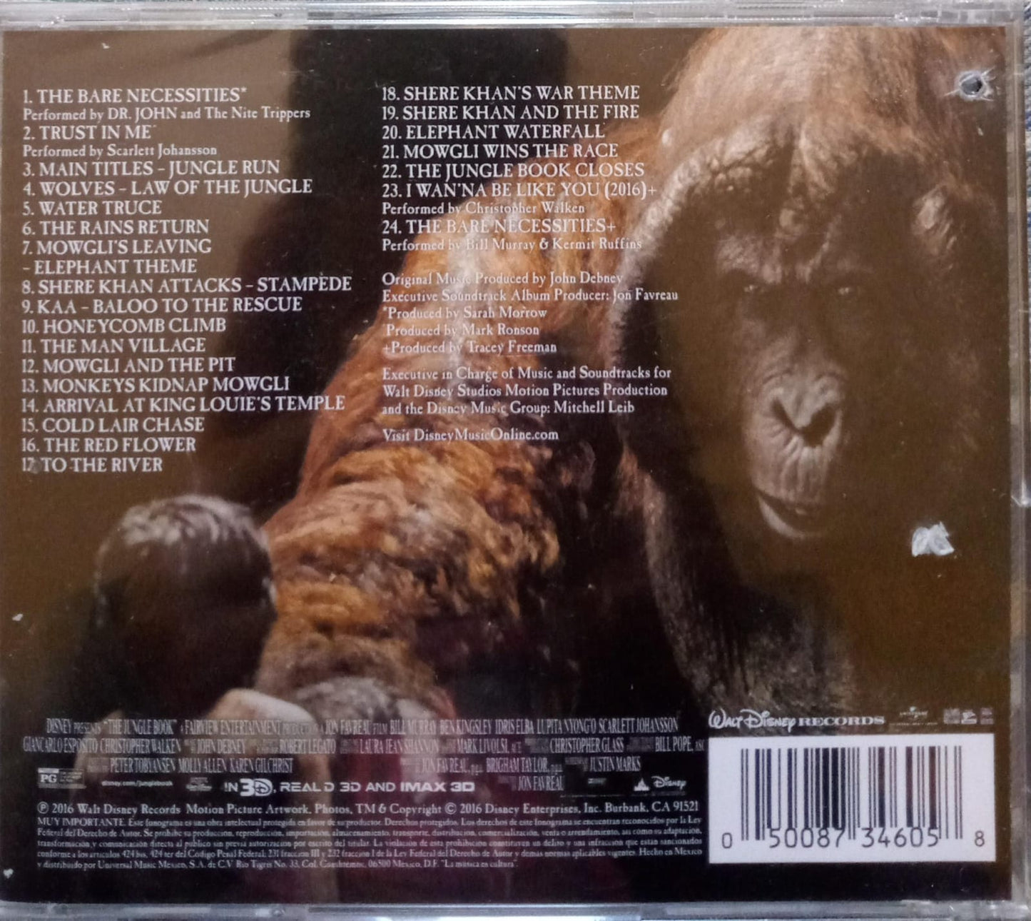 John Debney – El Libro De La Selva (OST soundtrack).