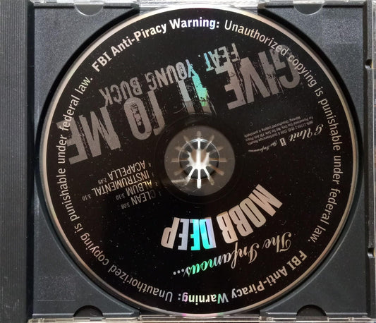 Mobb Deep Feat. Young Buck – Give It To Me. Cd excelente estado.