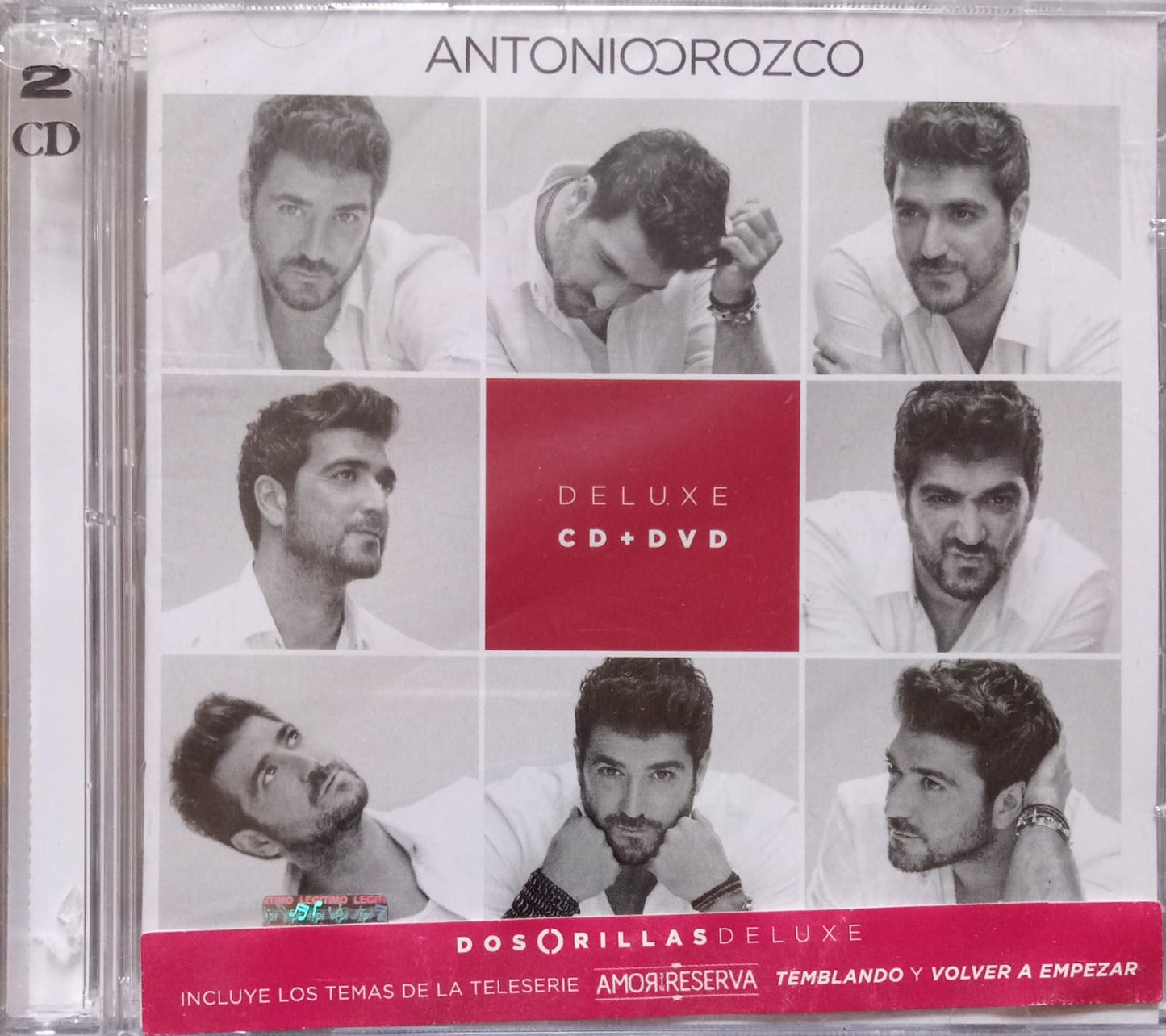 Antonio Orozco – Dos Orillas. Cd y DVD nuevo.