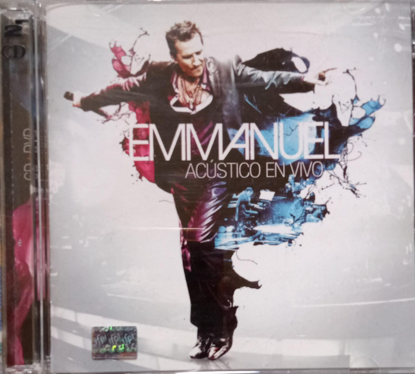 Emmanuel – Acústico En Vivo. Cd y DVD. Excelente estado.