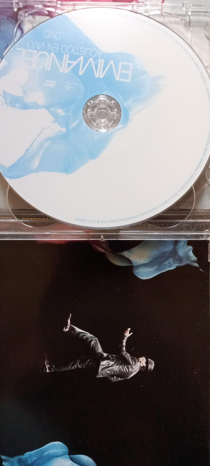 Emmanuel – Acústico En Vivo. Cd y DVD. Excelente estado.