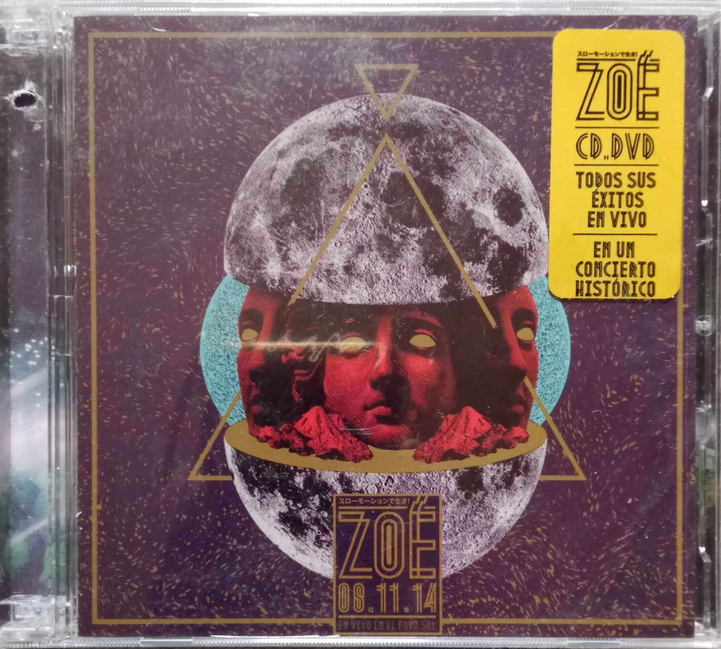 Zoé – 08.11.14 En Vivo En El Foro Sol. Cd doble nuevo.