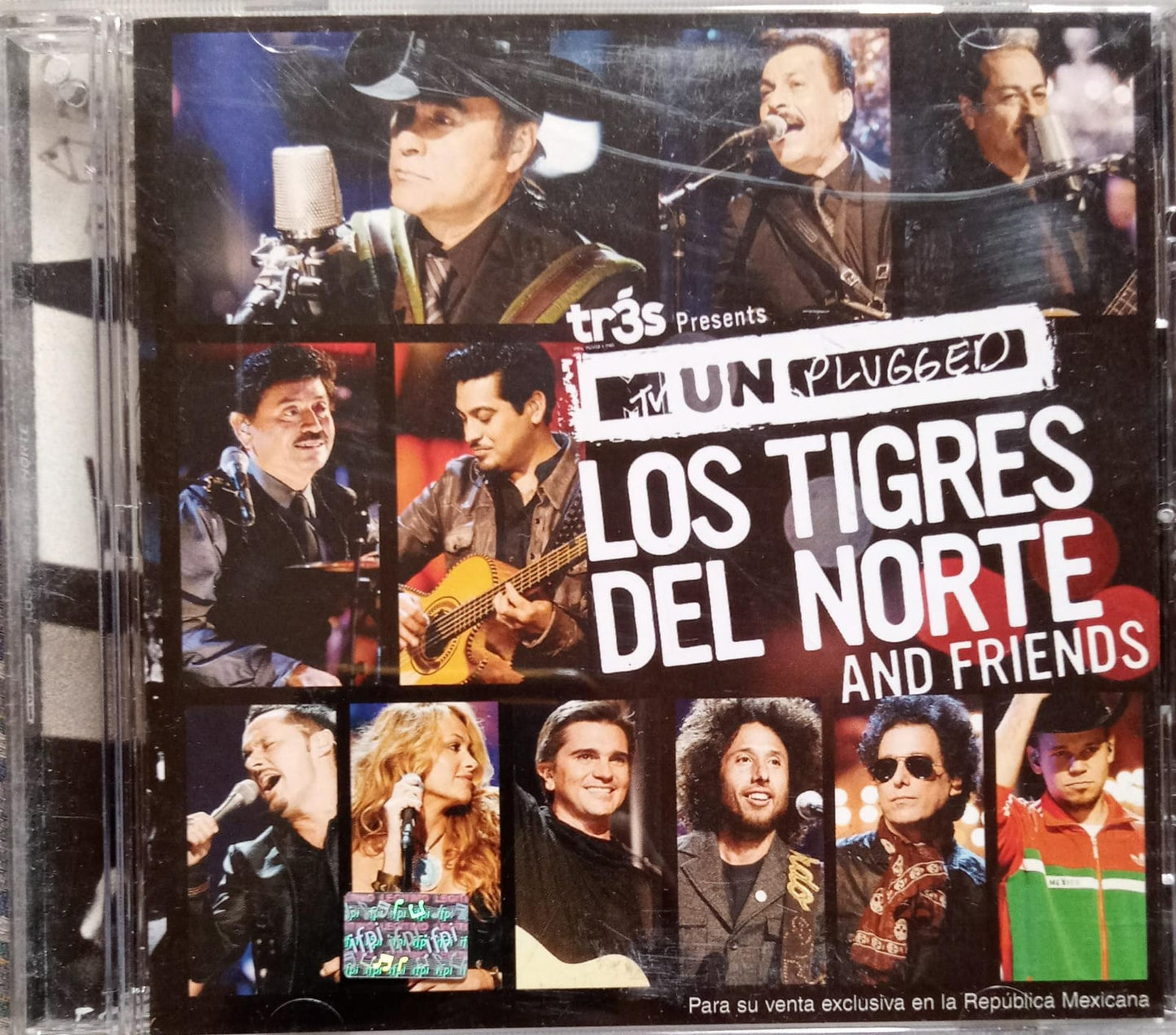 Los Tigres Del Norte – MTV Unplugged Los Tigres Del Norte & Friends. CD excelente estado.