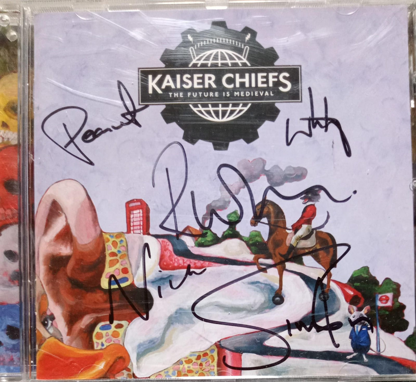 Kaiser Chiefs – The Future Is Medieval (CD autografiado).