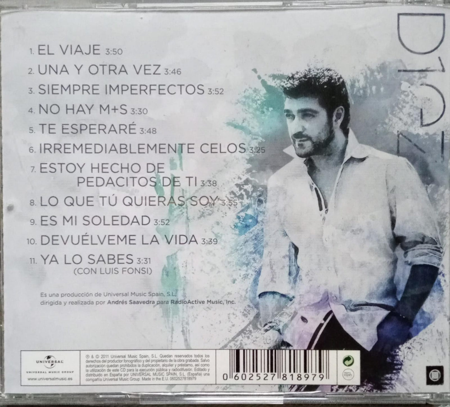 Antonio Orozco – D1ez, Cd excelente estado.