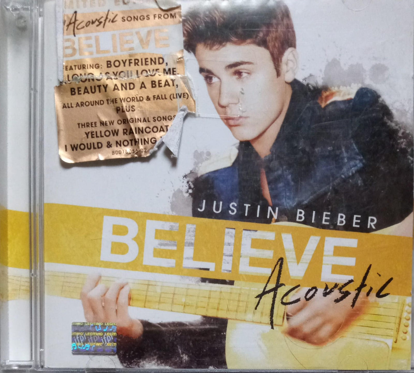 JUSTIN BIEBER – Believe Acoustic. Cd excelente estado.