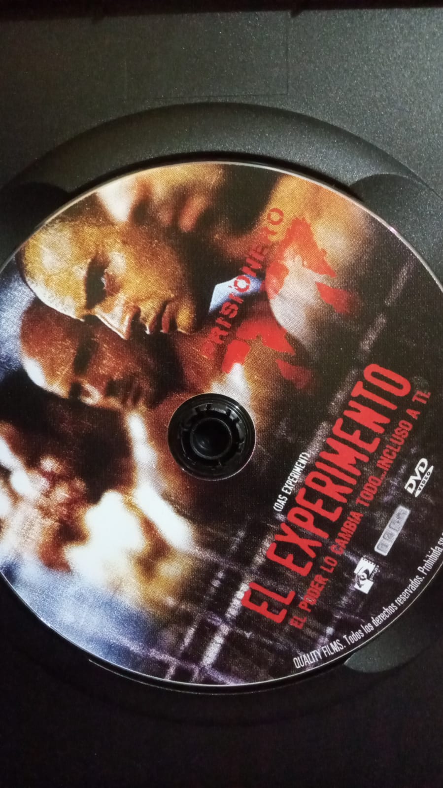 El experimento. Das Experiment. DVD.