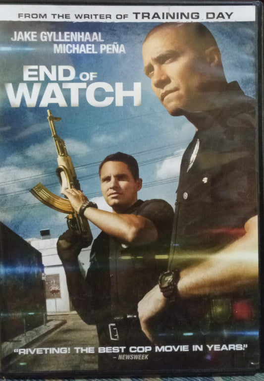 Último turno. End of Watch. DVD.