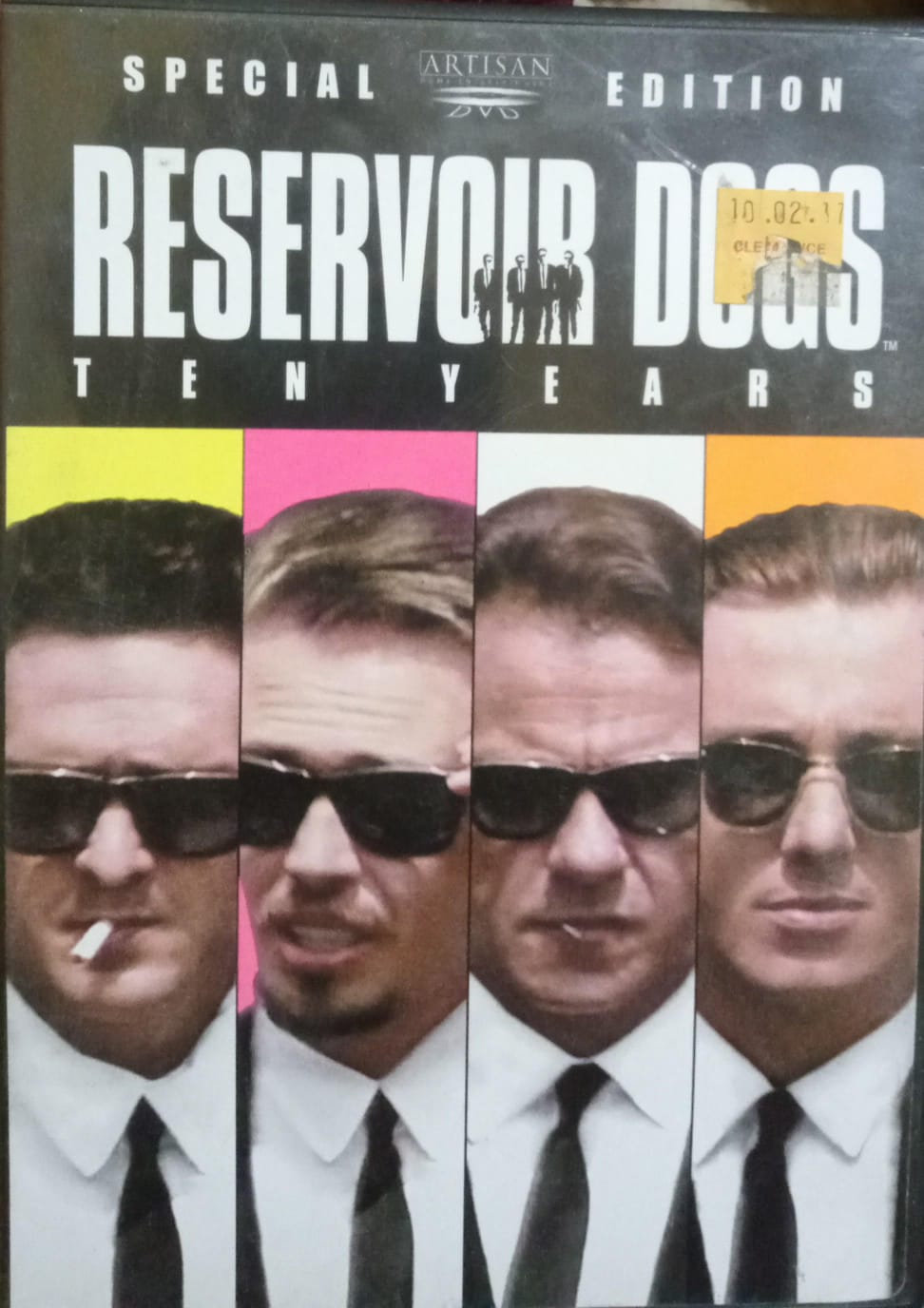 Perros de reserva. Reservoir Dogs. DVD doble.
