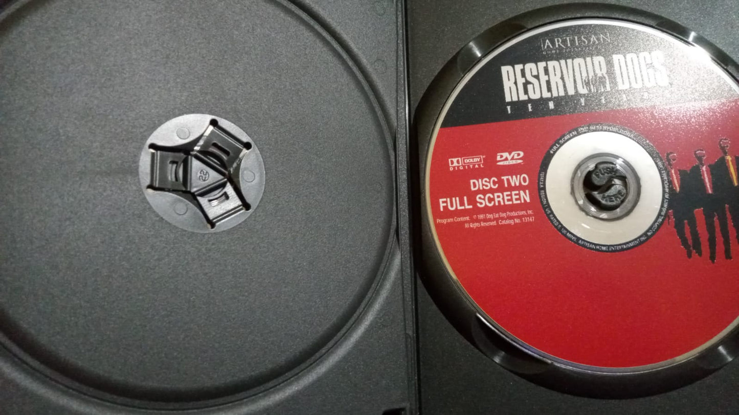 Perros de reserva. Reservoir Dogs. DVD doble.