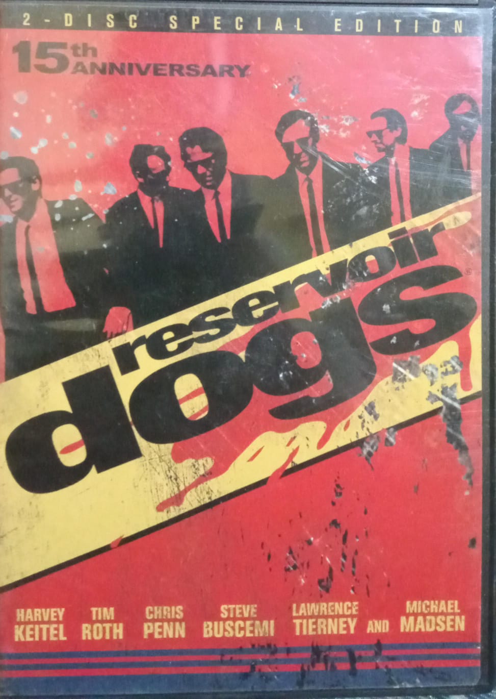 Perros de reserva. Reservoir Dogs. DVD doble. 15 years.