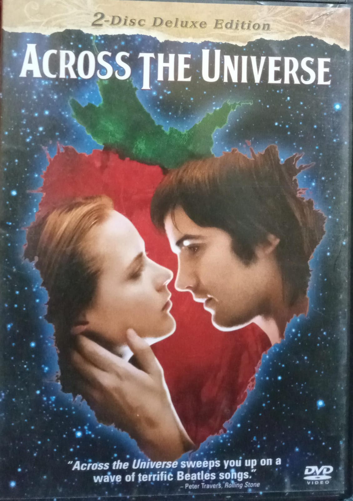 A través del universo. Across the Universe. DVD.