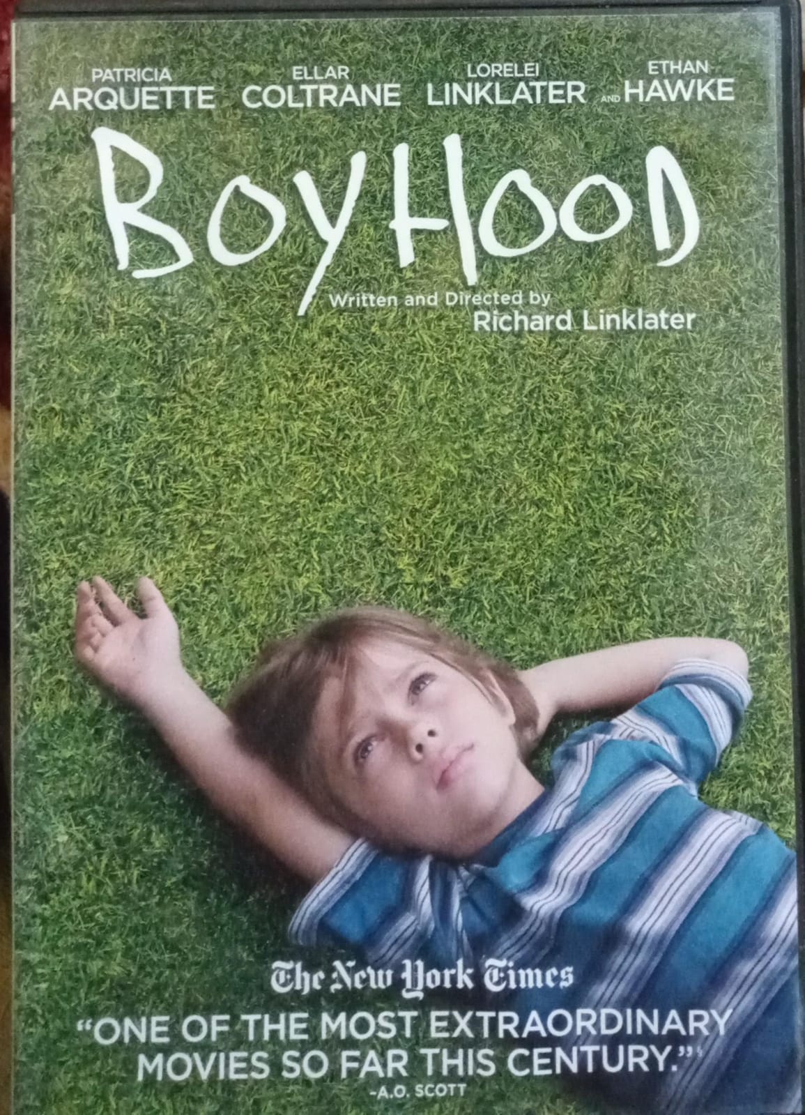 Boyhood. Momentos de una vida. DVD.