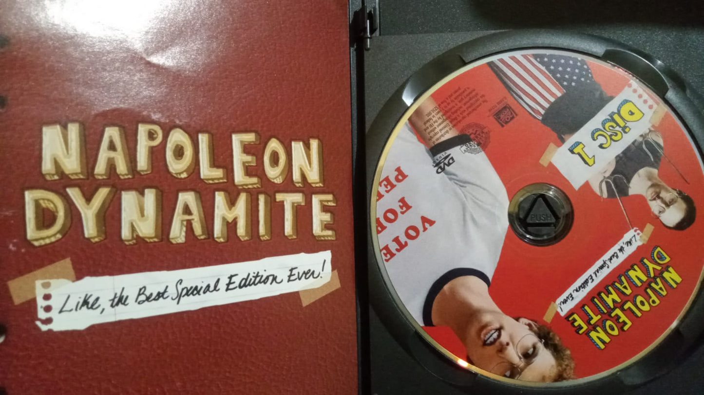 Napoleón Dinamita. Napoleon Dynamite. DVD.