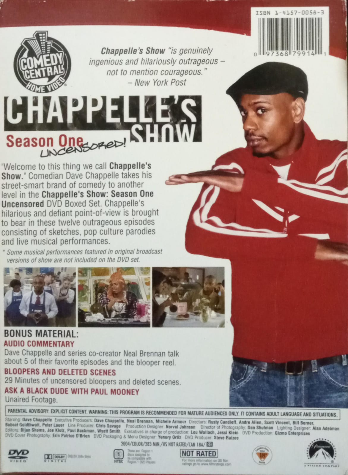 Chappelle's Show Serie. DVD doble.