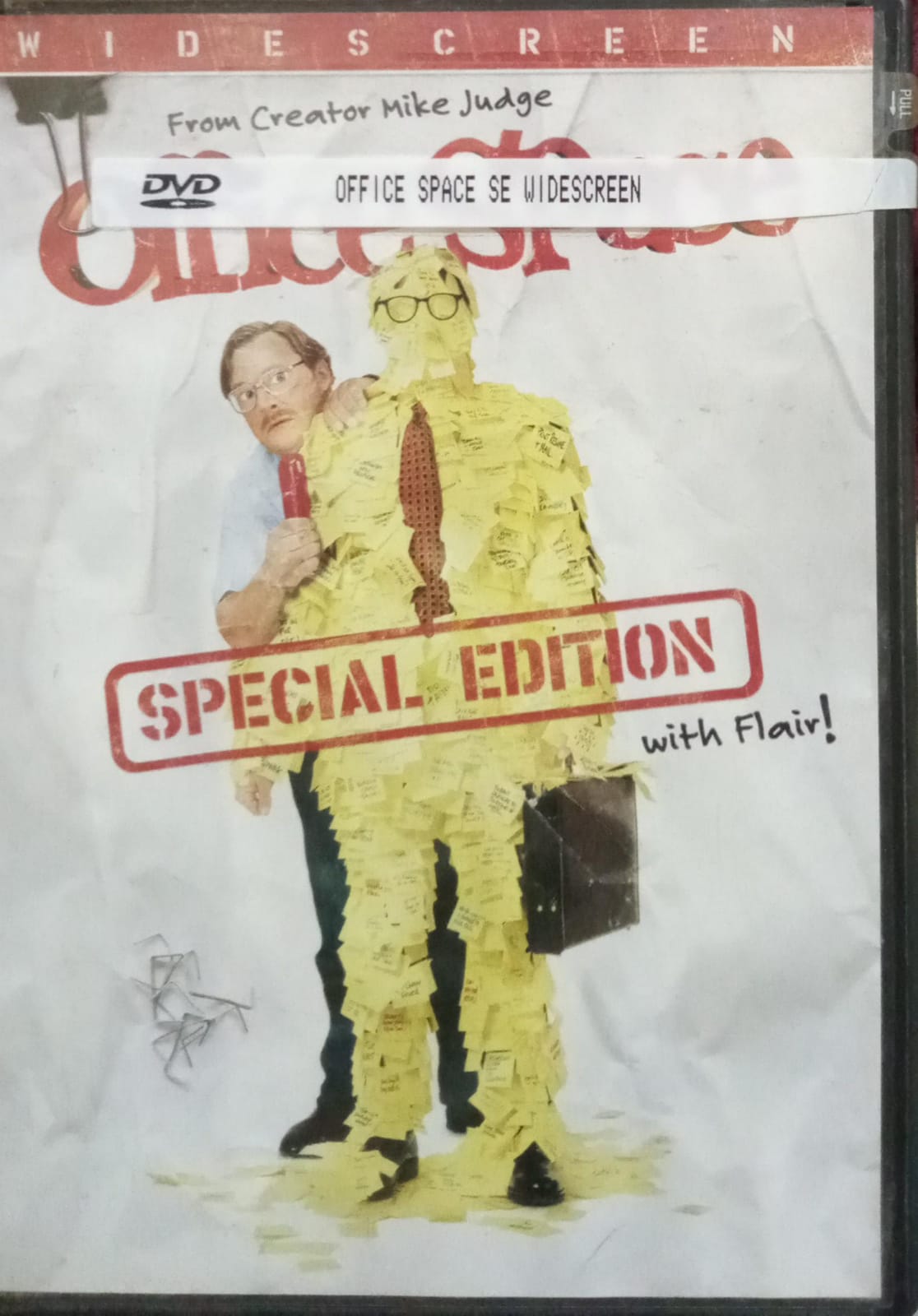 Enredos de oficina. Office Space. DVD.