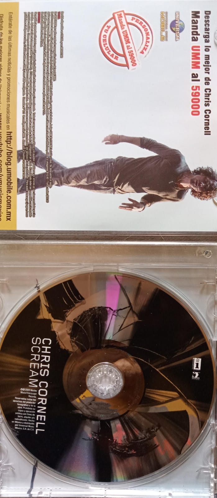 Chris Cornell – Scream (CD excelente estado).