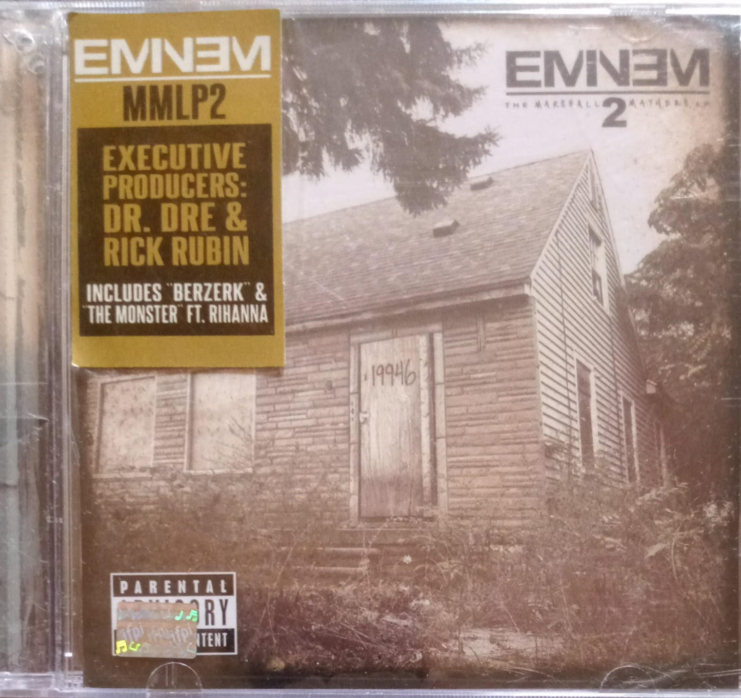 Eminem – The Marshall Mathers LP2. Cd nuevo.