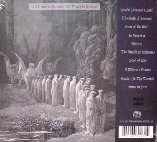 CHRISTIAN DEATH – The Path of Sorrows. Cd nuevo.