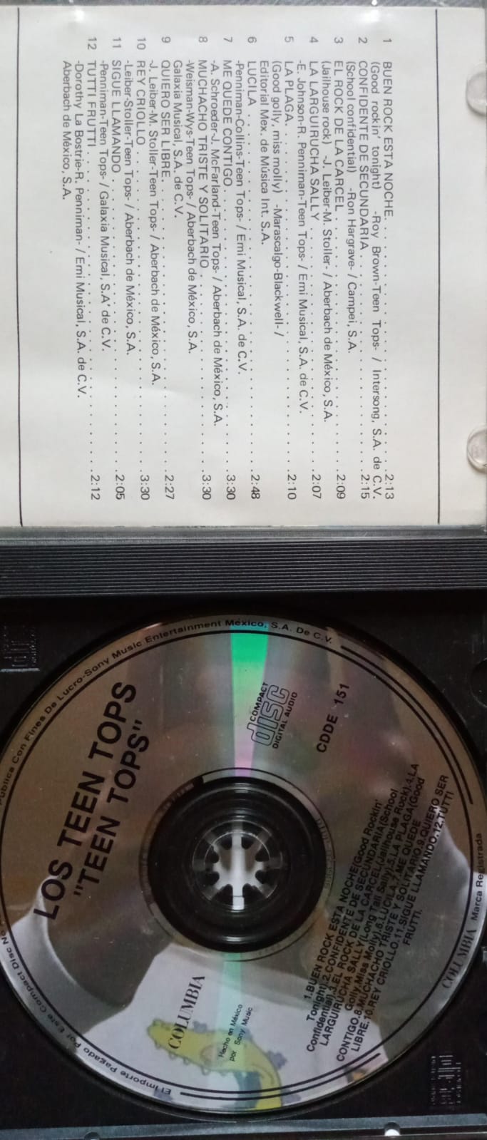 Teen Tops – Teen Tops. Cd buen estado.