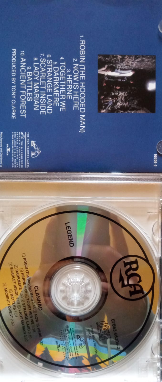 Clannad – Legend. Cd buen estado.
