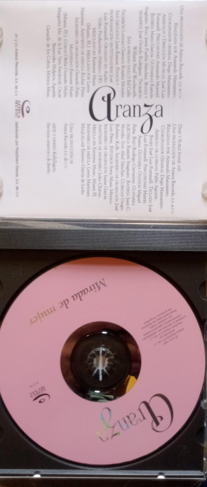 Aranza – Mirada De Mujer. Cd buen estado.