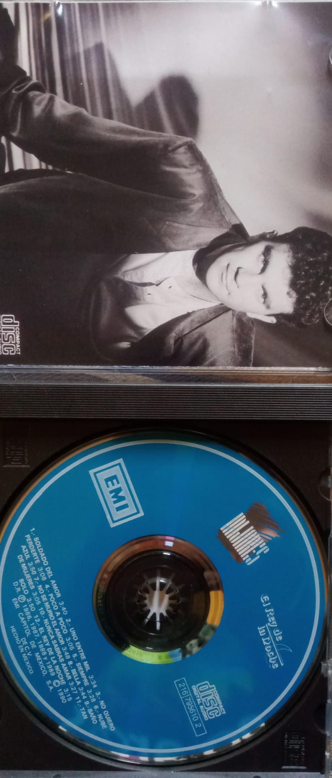 Mijares – El Rey De La Noche. Cd buen estado.