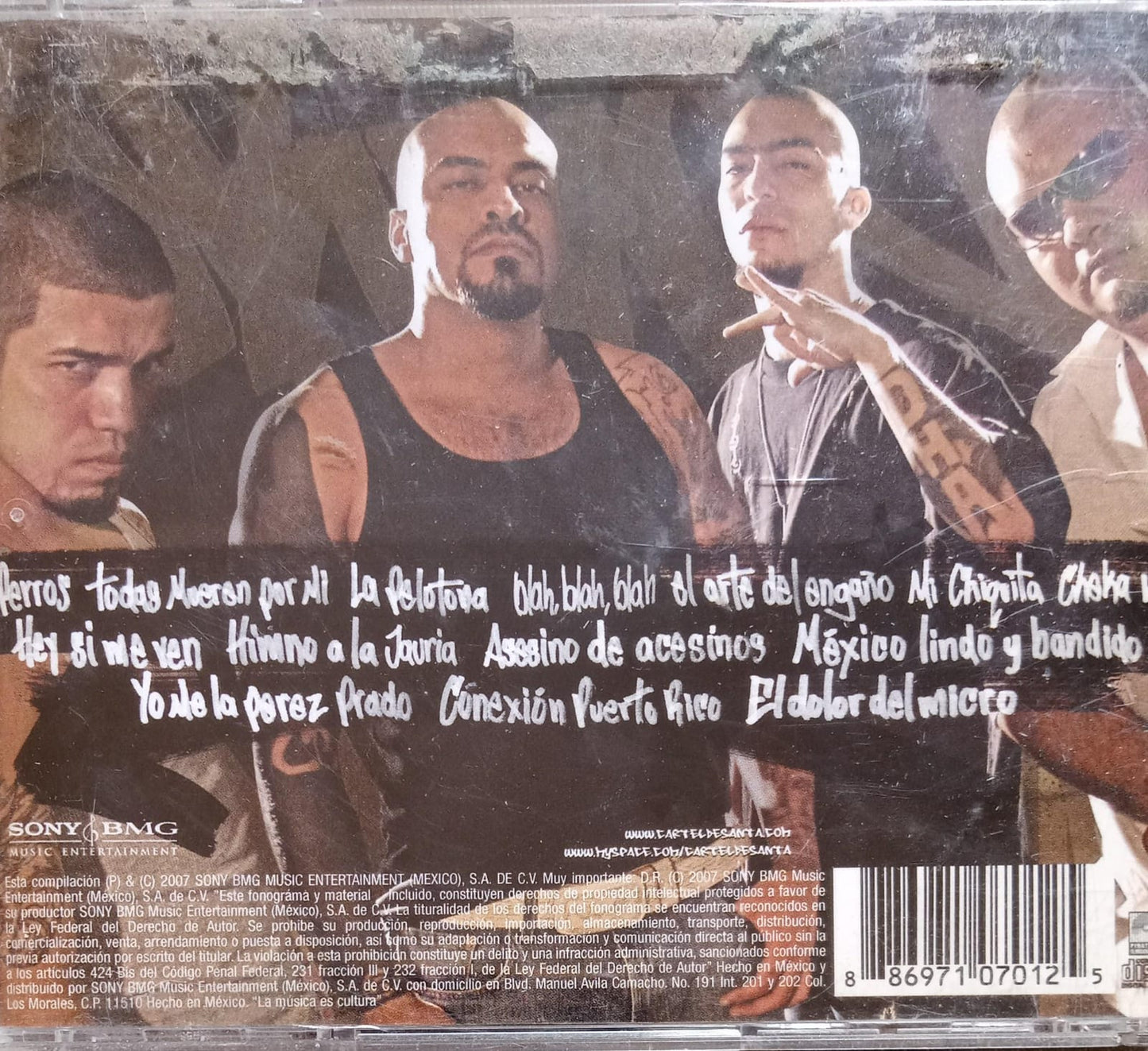 Cartel De Santa – Greatest Hits. Cd buen estado.